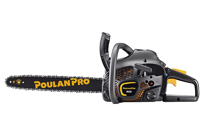 Poulan Pro PR4218 Gas Chainsaw,
5 Best Chainsaw Under $300