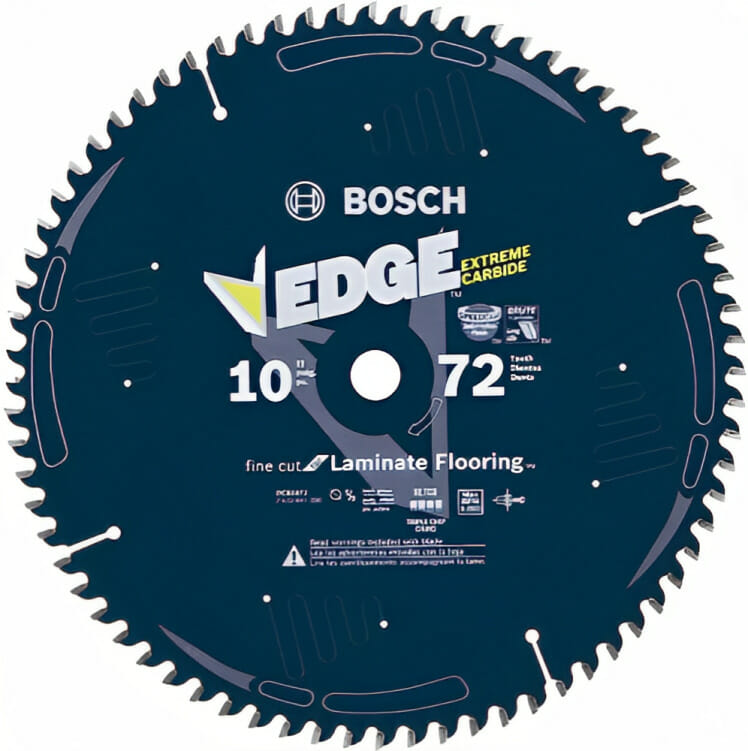 Best circular saw blade for composite decking, Bosch DCB1072CD