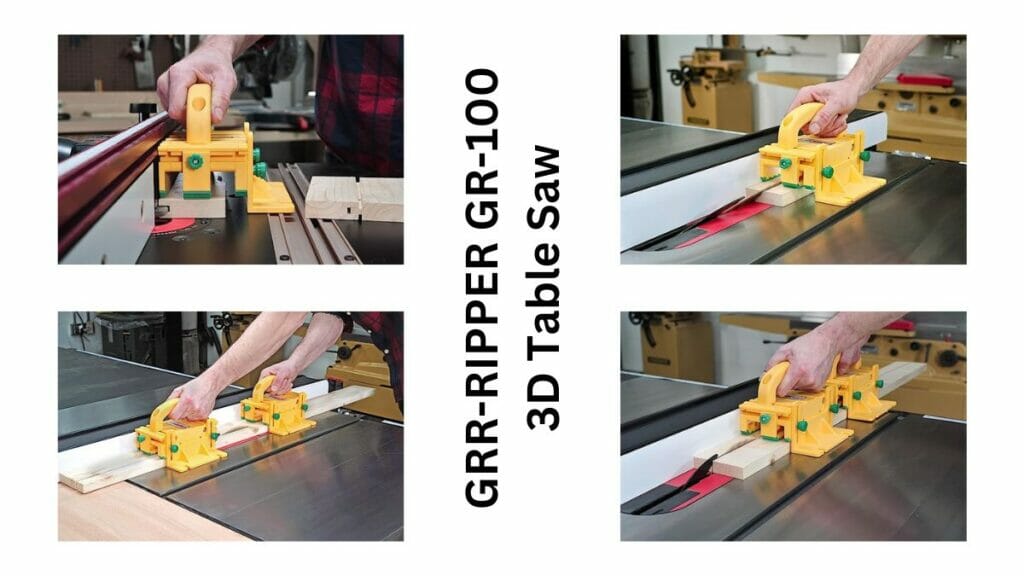 GRR-RIPPER GR-100 3D Table Saw,
Best 3 table saw crosscut sled