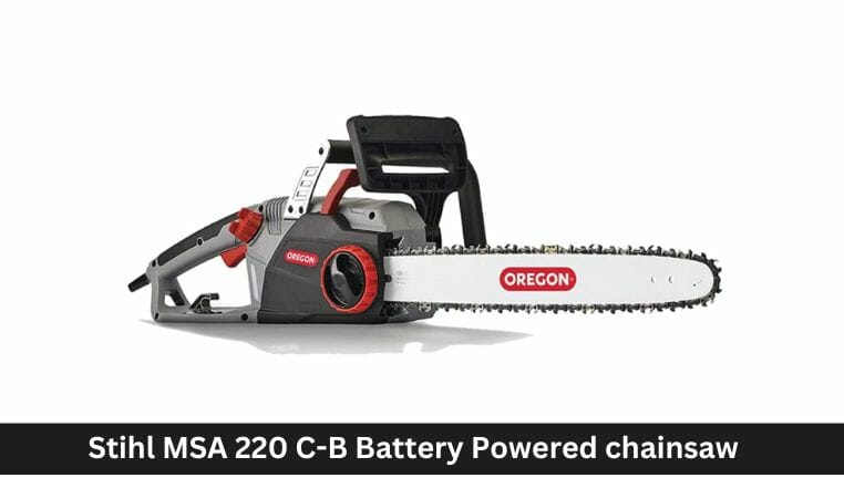 Best battery-operated chainsaw,
Stihl MSA 220 C-B Battery Powered chainsaw,